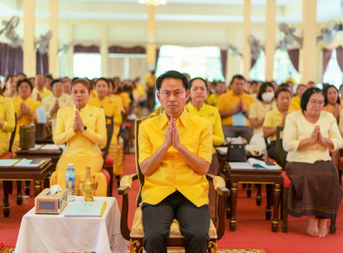 พิธีเจริญพระพุทธมนต์เฉลิมพระเกียรติพระบาทสมเด็จพระเจ้าอยู่หัว เนื่องในโอกาสมหามงคลเฉลิมพระชนมพรรษา 6 รอบ 28 กรกฎาคม 2567 ... พารามิเตอร์รูปภาพ 1