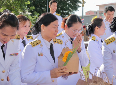 สหกรณ์จังหวัดบุรีรัมย์ เข้าร่วมพิธีทำบุญตักบาตร พระสงฆ์ ... พารามิเตอร์รูปภาพ 9