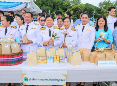 สหกรณ์จังหวัดบุรีรัมย์ ร่วมพิธีบุญตักบาตรถวายเป็นพระราชกุศล ... พารามิเตอร์รูปภาพ 13