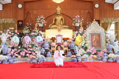 พิธีบำเพ็ญพระราชกุศล เนื่องในวันครบรอบวันมรณภาพ 100 วัน ... พารามิเตอร์รูปภาพ 1