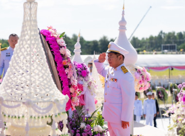 สหกรณ์จังหวัดบุรีรัมย์ เข้าร่วมพิธีวางพวงมาลาถวายราชสักการะ ... พารามิเตอร์รูปภาพ 2