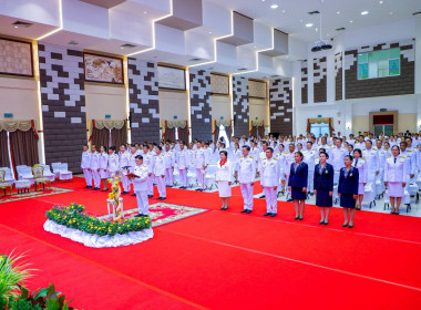 สหกรณ์จังหวัดบุรีรัมย์ ร่วมพิธีวางพานพุ่มดอกไม้สด ... พารามิเตอร์รูปภาพ 4