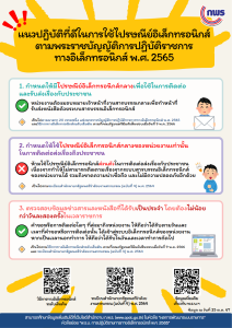 แนวปฏิบัติที่ดีในการใช้ไปรษณีย์อิเล็กทรอนิกส์ตามพระราชบัญญัติการปฏิบัติราชการทางอิเล็กทรอนิกส์ พ.ศ. 2565 ... พารามิเตอร์รูปภาพ 1