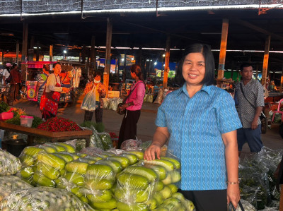 เข้าเยี่ยมชมและทดสอบตลาดค้าส่งพืชผัก และผลผลิตทางการเกษตร ... พารามิเตอร์รูปภาพ 1