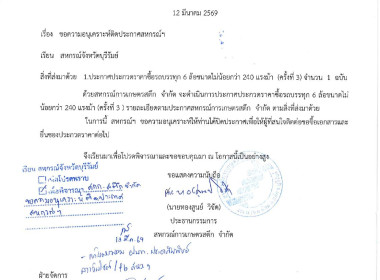 ประกาศ สหกรณ์การเกษตรสตึก จำกัด เรื่อง ... พารามิเตอร์รูปภาพ 3