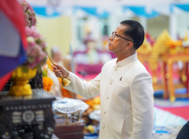 สหกรณ์จังหวัดบุรีรัมย์ ร่วมพิธีทำบุญตักบาตร ... พารามิเตอร์รูปภาพ 1