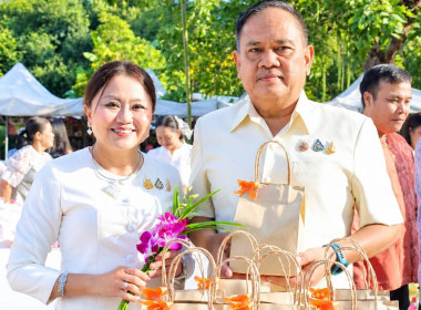 สหกรณ์จังหวัดบุรีรัมย์ ร่วมทำบุญตักบาตรเทโวโรหณะ ... พารามิเตอร์รูปภาพ 8