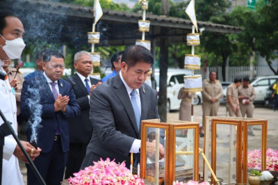 พิธีเปิดกิจกรรมส่งเสริมสนับสนุนเกษตรกรจำหน่ายสินค้าเกษตรคุณภาพ ... พารามิเตอร์รูปภาพ 1