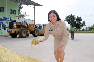 เข้าร่วมตรวจเยี่ยมและติดตามการรวบรวมข้าวเปลือกแห้งของสหกรณ์การเกษตรห้วยราช จำกัด ... พารามิเตอร์รูปภาพ 1