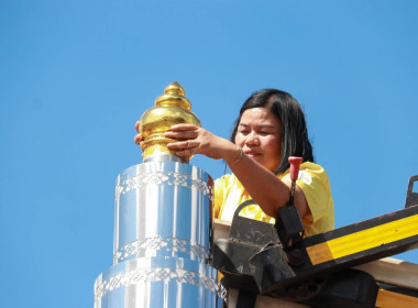 ร่วมกิจกรรมสวดพระพุทธมนต์ พระสงฆ์ 20 รูป และพิธียกยอดฉัตร ... พารามิเตอร์รูปภาพ 7