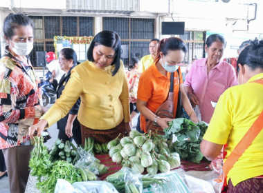 เข้าตรวจเยี่ยมตลาดนัดสินค้าเกษตรของสมาชิกสหกรณ์การเกษตรนางรอง จำกัด ... พารามิเตอร์รูปภาพ 6