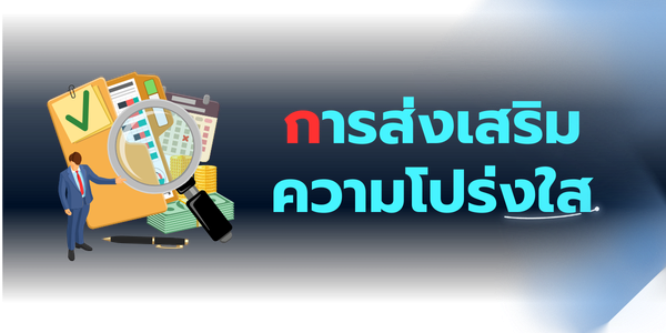 การส่งเสริมการโปร่งใส